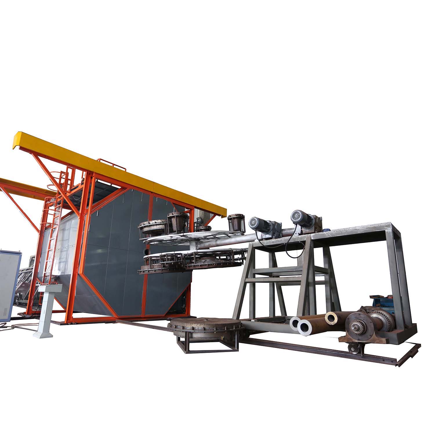 biaxial Shuttle Rotomoulding Machine with CE certificate